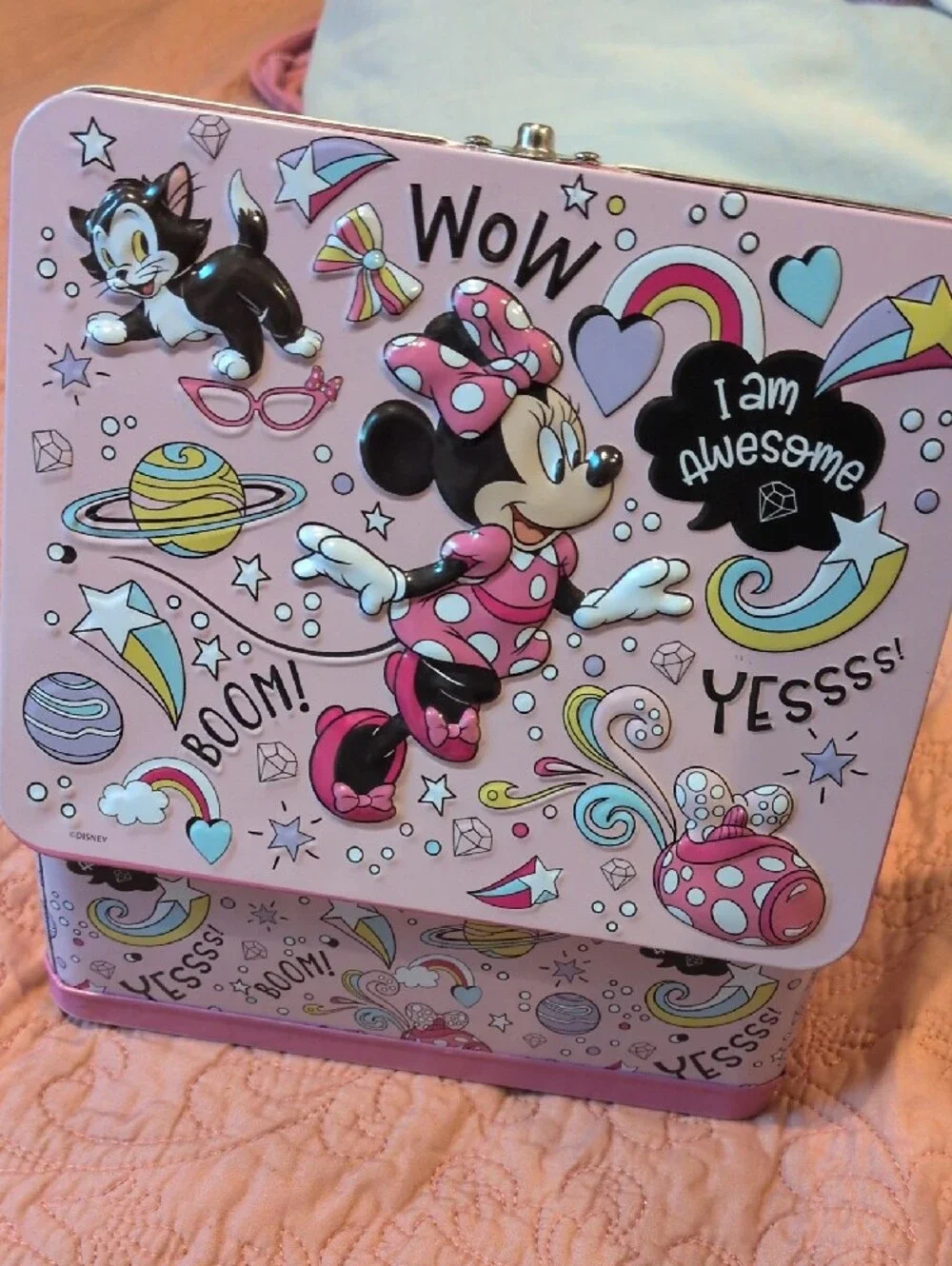 Disney Minnie Mouse Puzzle And Lunch Box